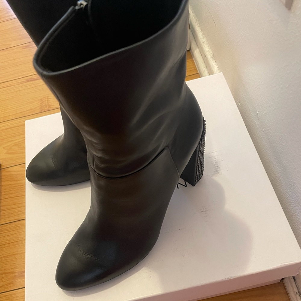 Halston ankle boots